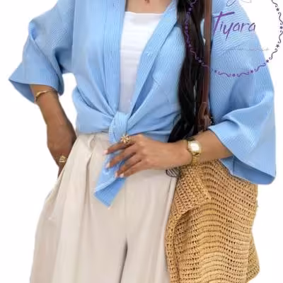 مانتو دخترانه کرپ مدل السا