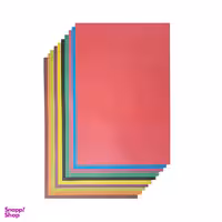 مقوا رنگی سایز 50x70 سانتی متر کد 3 بسته 10 عددی