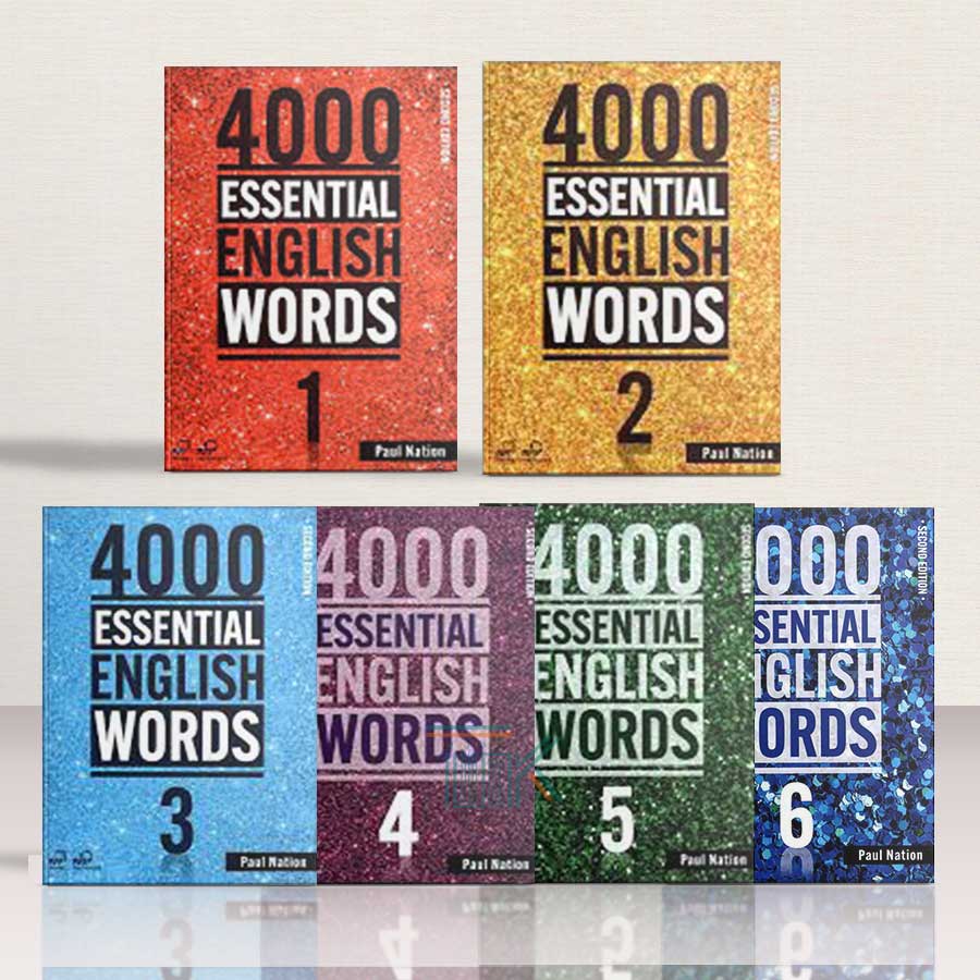 پک 6 جلدی کتاب های چهار هزار لغت ضروری انگلیسی ویرایش دوم | 4000Essential English Words 2nd Edition Pack | خرید کتاب زبان | خرید لوازم التحریر | چی کتاب | بالاترین تخفیف و ارسال رایگان