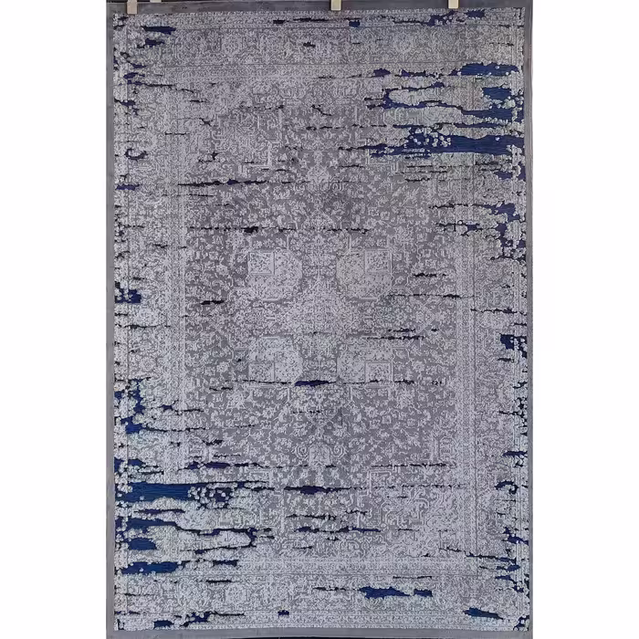 گبه وینتج کد: 2013 در سایز یک نیم در دو و بیست و پنج و رنگ سرمه ای