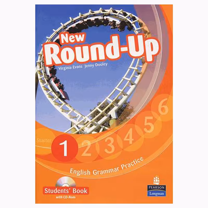 کتاب New Round up 1 اثر Virginia evans Jenny dooley انتشارات لانگمن