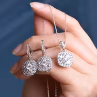 نیم ست نقره اصل کد 1964 برند ilex ارسال رایگان