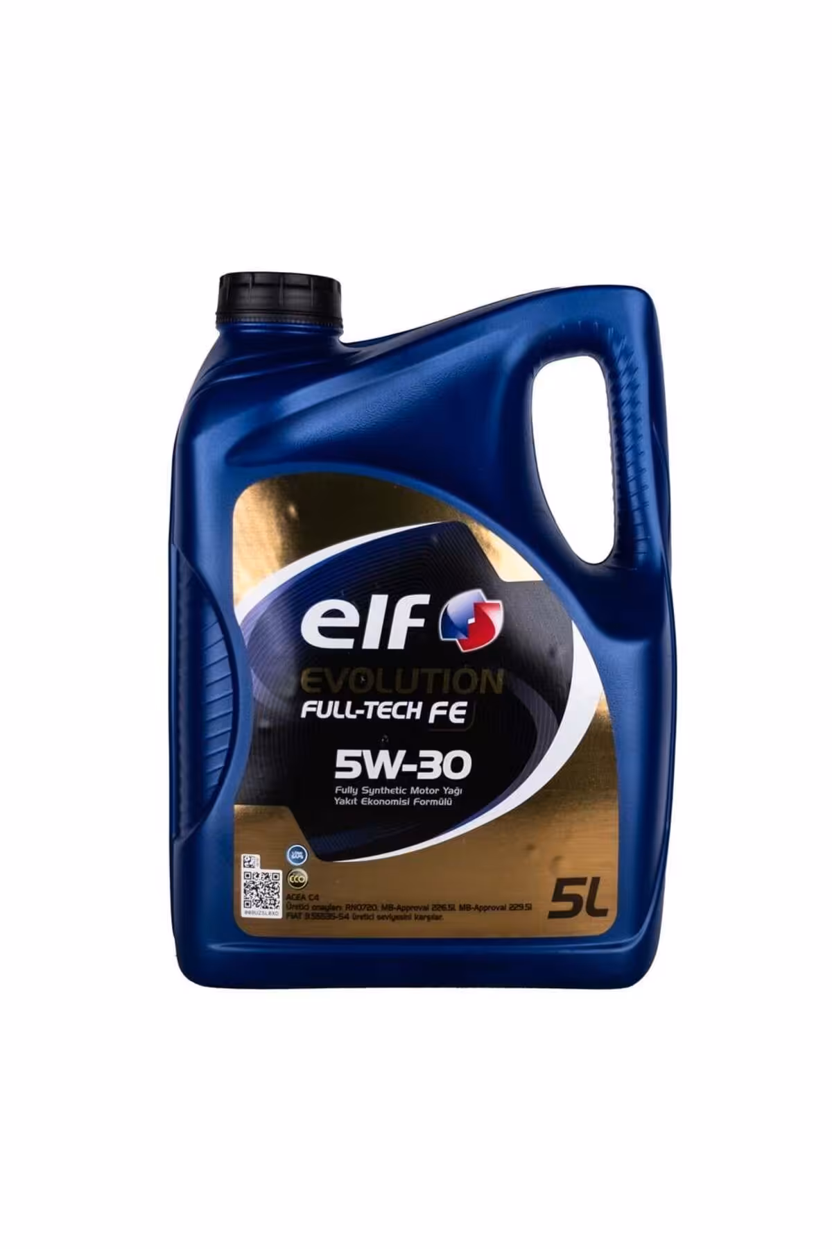 روغن و مکمل موتور 5W 30 EVOLUTION FULLTECH FE 5LT دیزل بنزین Elf