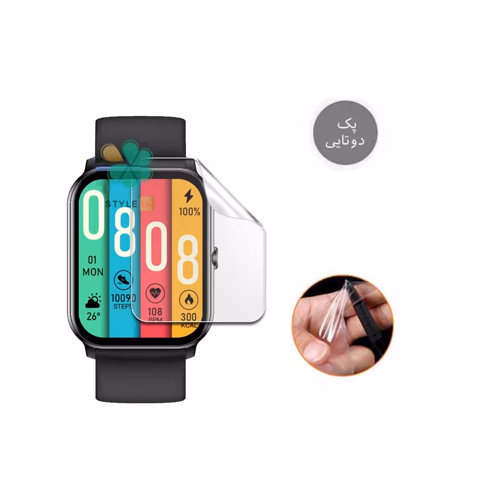 پک دوتایی محافظ صفحه ساعت نانو مناسب کیسلکت Smart Calling Watch Ks Mini
