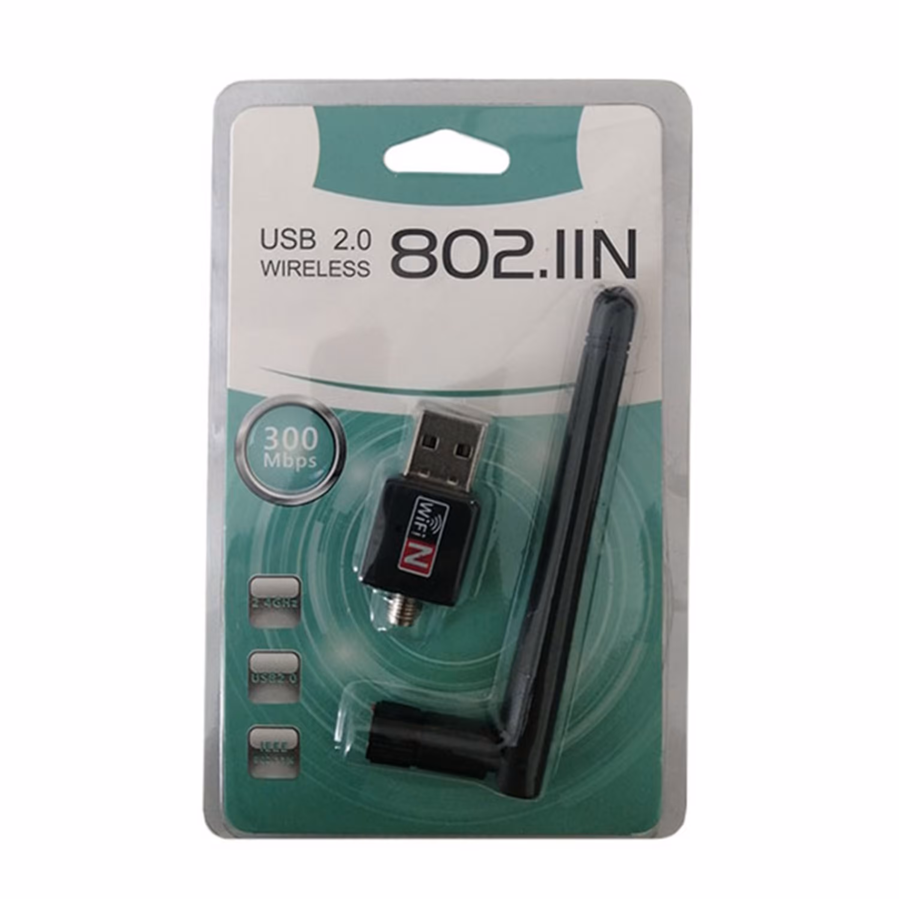 دانگل شبکه بی سیم آنتن کوتاه  300mbps 