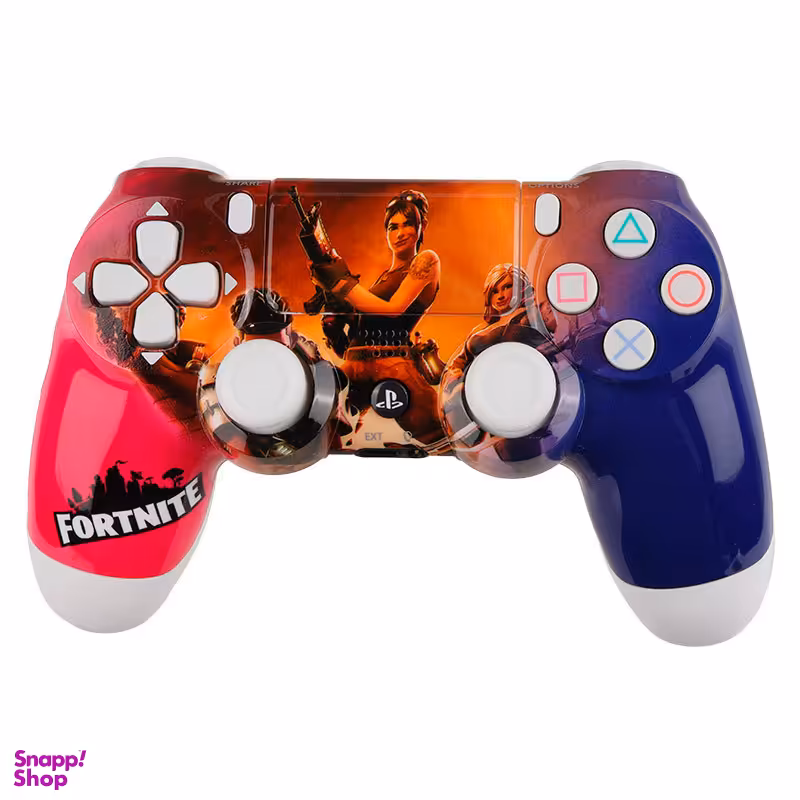 دسته بی سیم کنسول بازی سونی مدل PlayStation 4 DualShock 4 طرح Fortnite