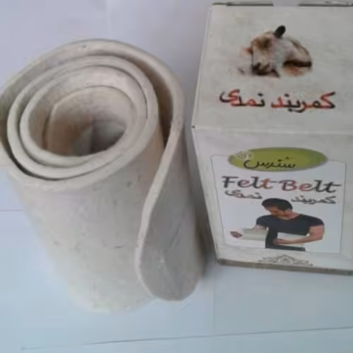 کمربند نمدی سایز 90 تا 130  مناسب دیسک کمر،درد های زیر شکم و کلیه