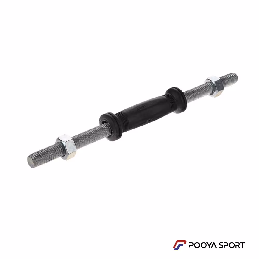 دسته دمبل خانگی مدل اسپرت بسته یک عددی مهره دار