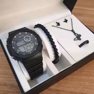 ساعت مچی دیجیتال نمایش روز ماه سال digital watch