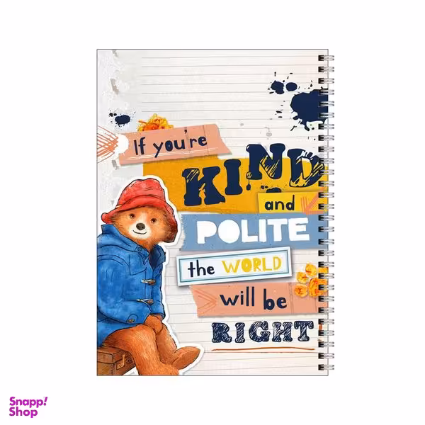 دفتر مشق 50 برگ بامبیلیپ طرح انیمیشن پدینگتون  کد 5680465