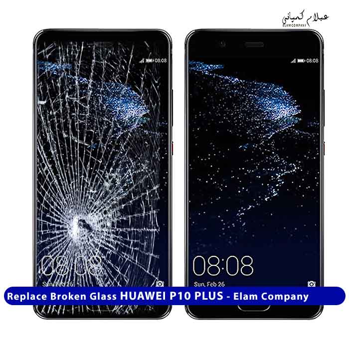 تعویض گلس تاچ ال سی دی هواوی HUAWEI P10 PLUS – ضمانتی و بدون ریسک