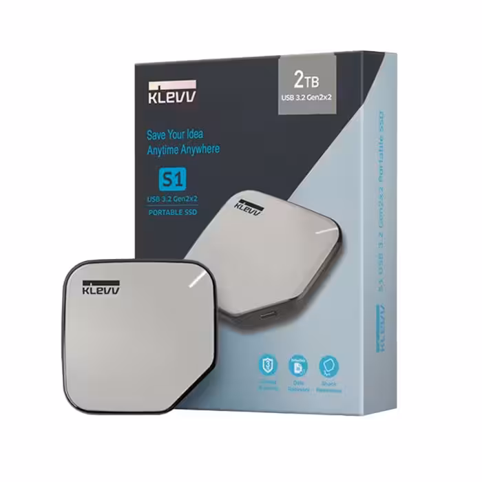 اس اس دی اکسترنال کلو KLEVV S1 ظرفیت 2 ترابایت