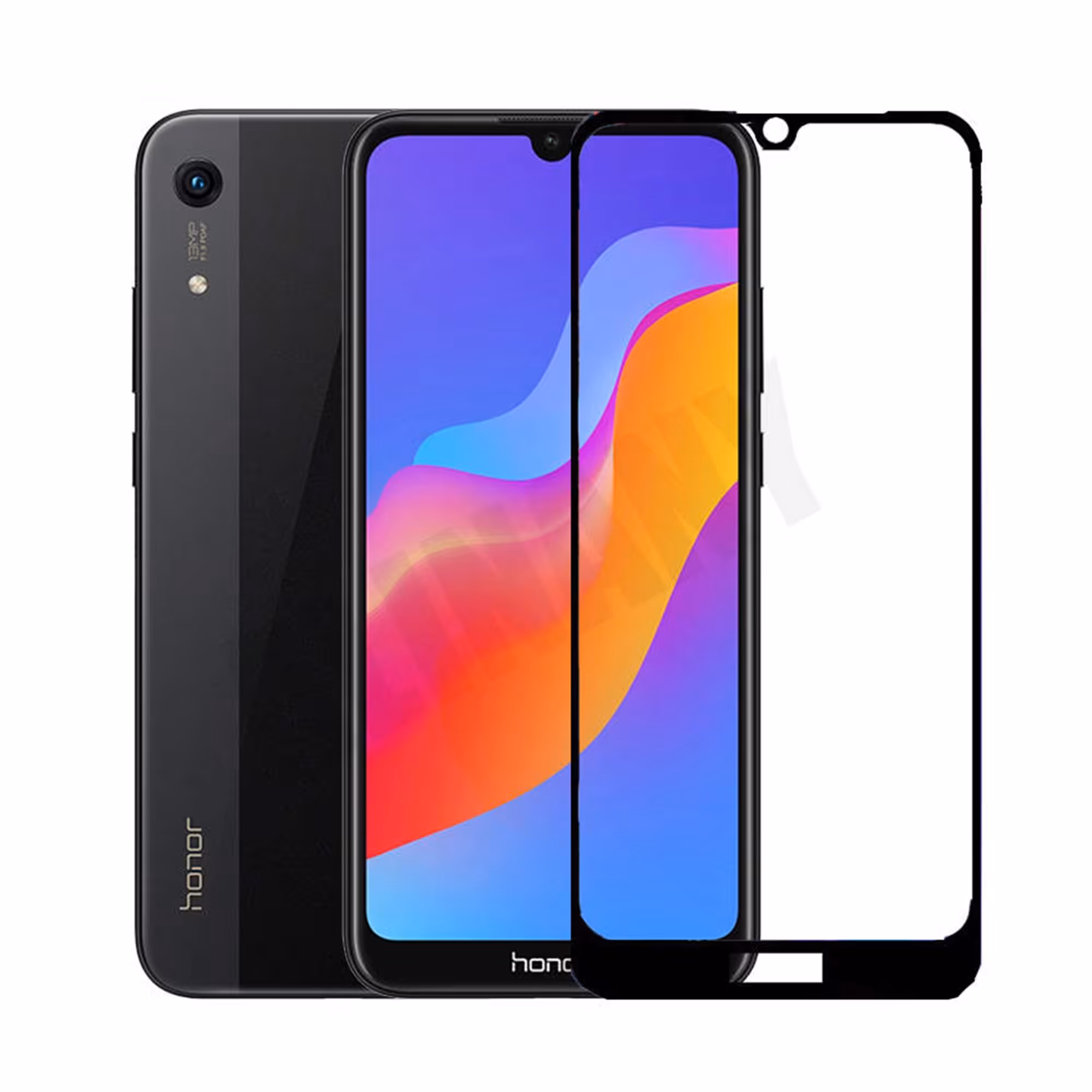 گلس هواوی huawei y6 2019 - honor 8a - y6 prime 2019 - y6s - enjoy 9e محافظ صفحه نمایش وای شش اس  هانر هشت آ HONOR 8A