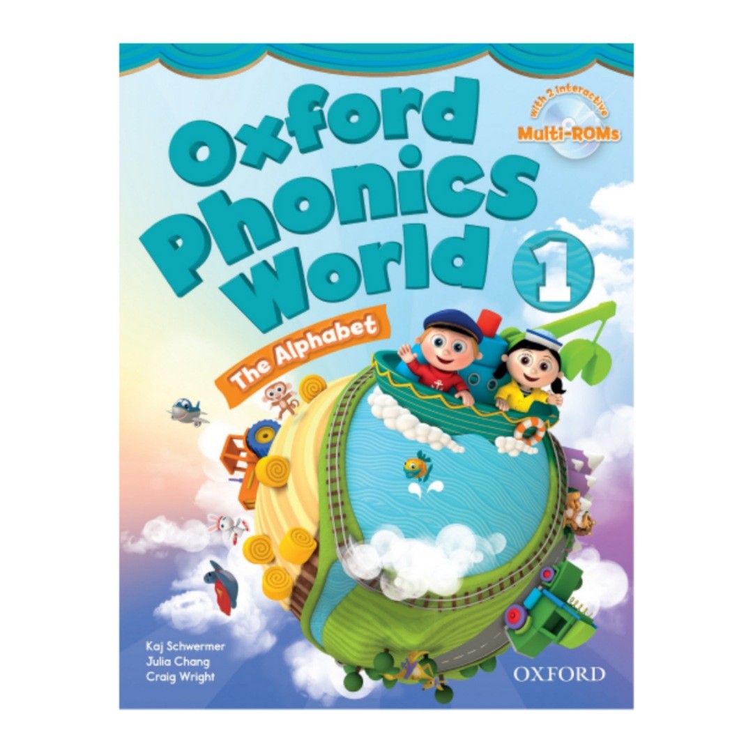 کتاب 1 Oxford Phonics World اثر Kaj Schwermer انتشارات اکسفورد رحلی