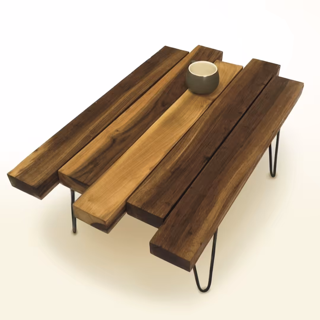 میز جلومبلی مدرن روستیک