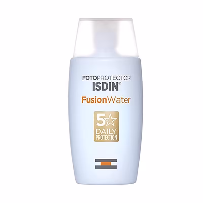 کرم ضد آفتاب فیوژن واتر ایزدین spf 50 حجم 50 میل