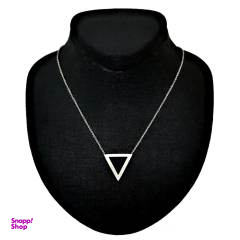 گردنبند نقره زنانه طرح مثلث
