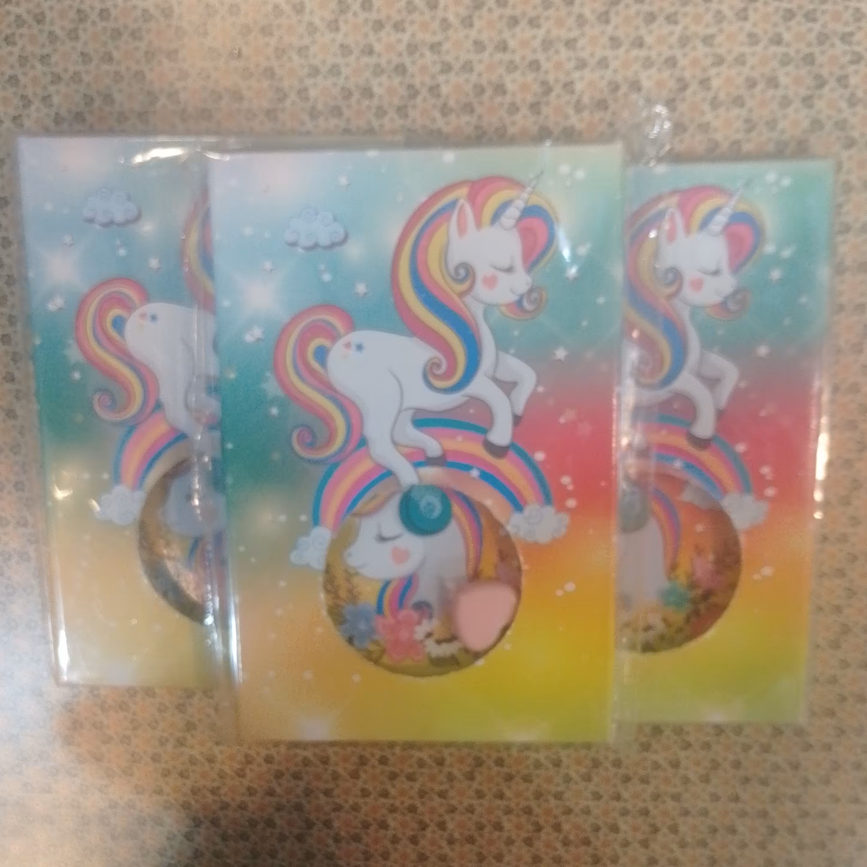 دفتر خاطرات قفل دار فانتزی طرح یونی کورن UNICORNS سایز  21 در 13 سانتیمتر