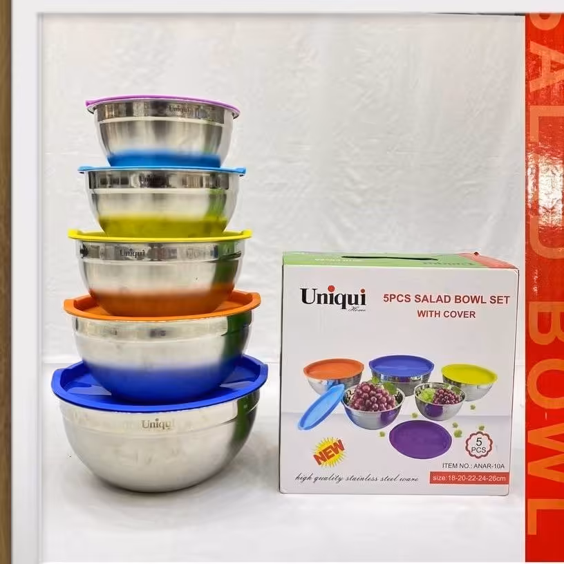 لگن 5پارچه درب دار