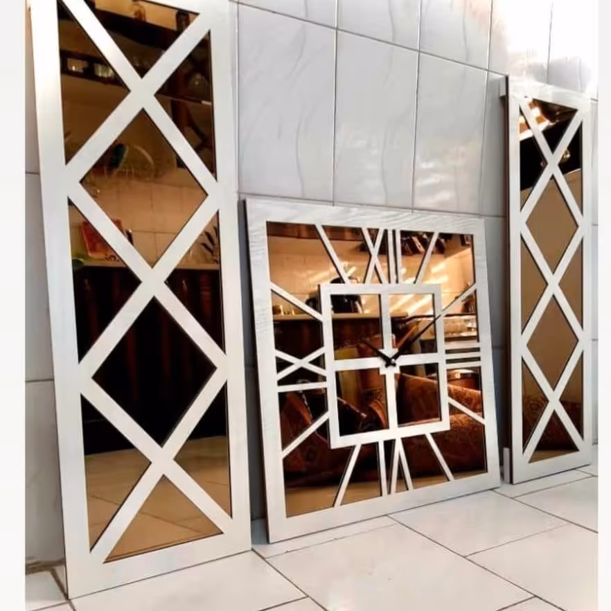 ساعت دیواری سه تیکه مدل m09