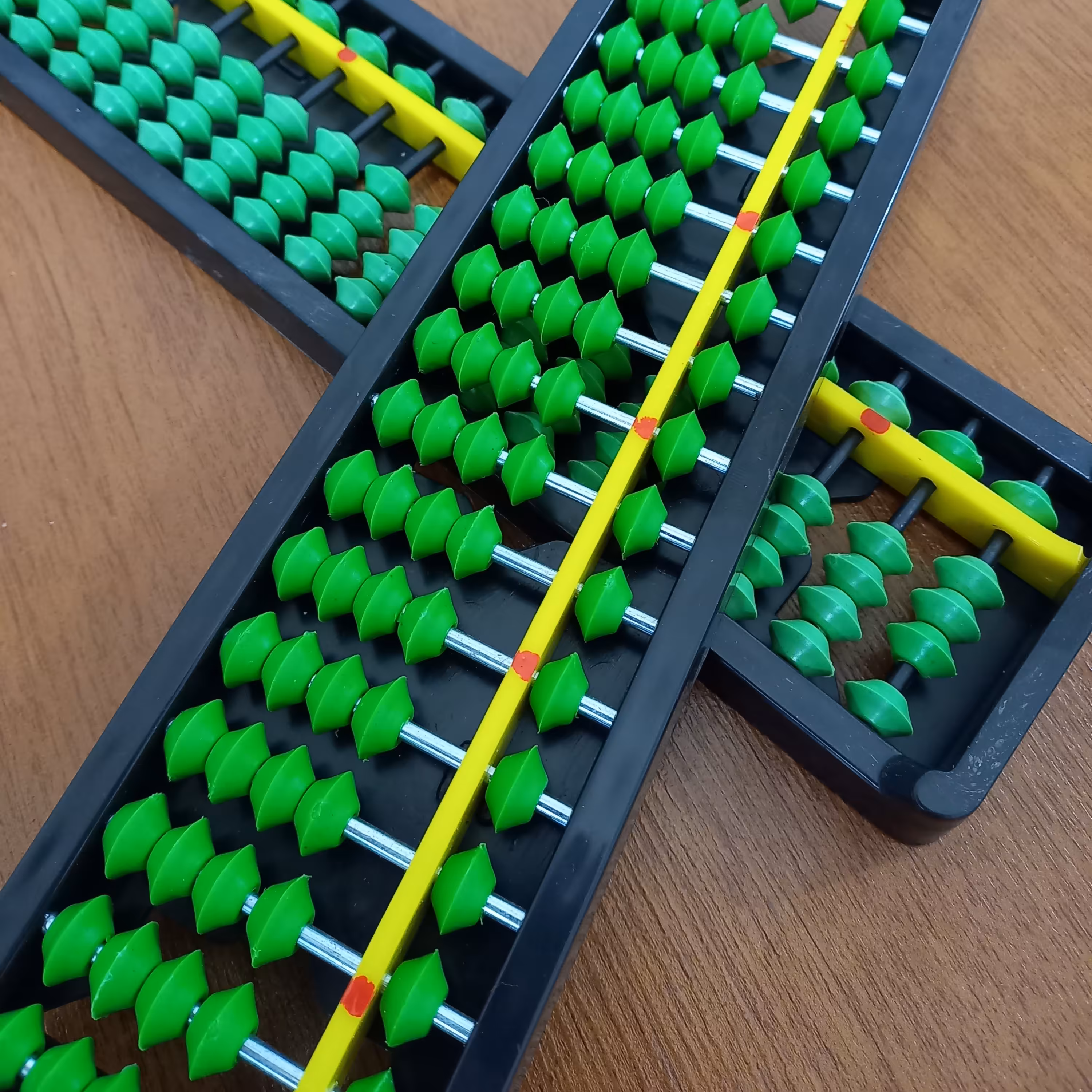 چرتکه میله استیل 17 ستونه 