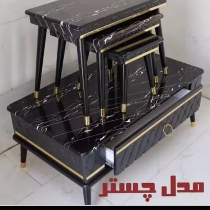 مبل میز عسلی جلو مبلی 