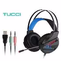 هدست گیمینگ سیم دار مدل TUCCI GT8 USB
