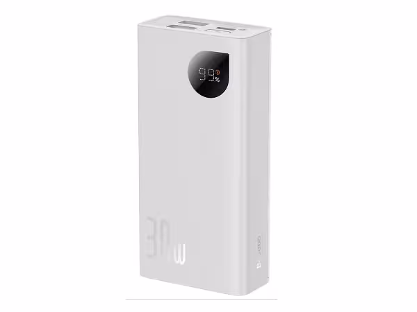 پاوربانک بیسوس مدل PPAD080002 30w ظرفیت 10000 میلی آمپر ساعت