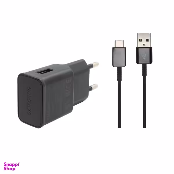 شارژر دیواری سامسونگ مدل EP-TA20 + کابل تبدیل USB-C غیر اصل