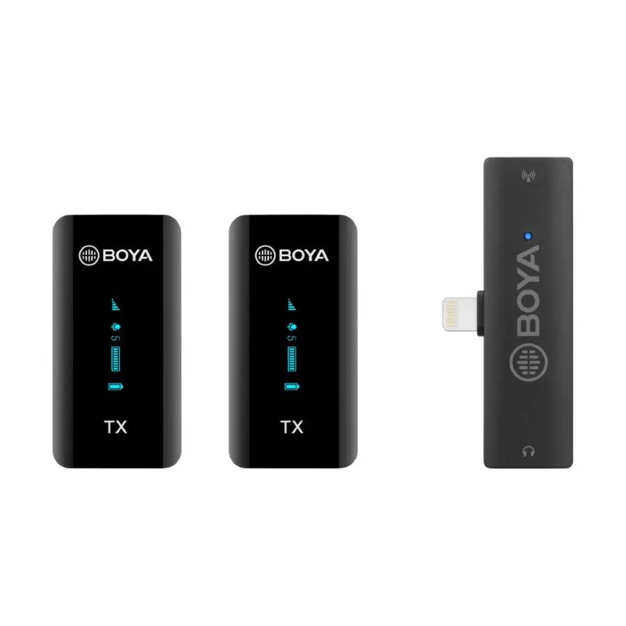 میکروفون بی‌ سیم یقه‌ای بویا BOYA BY-XM6 S4 Wireless Microphone