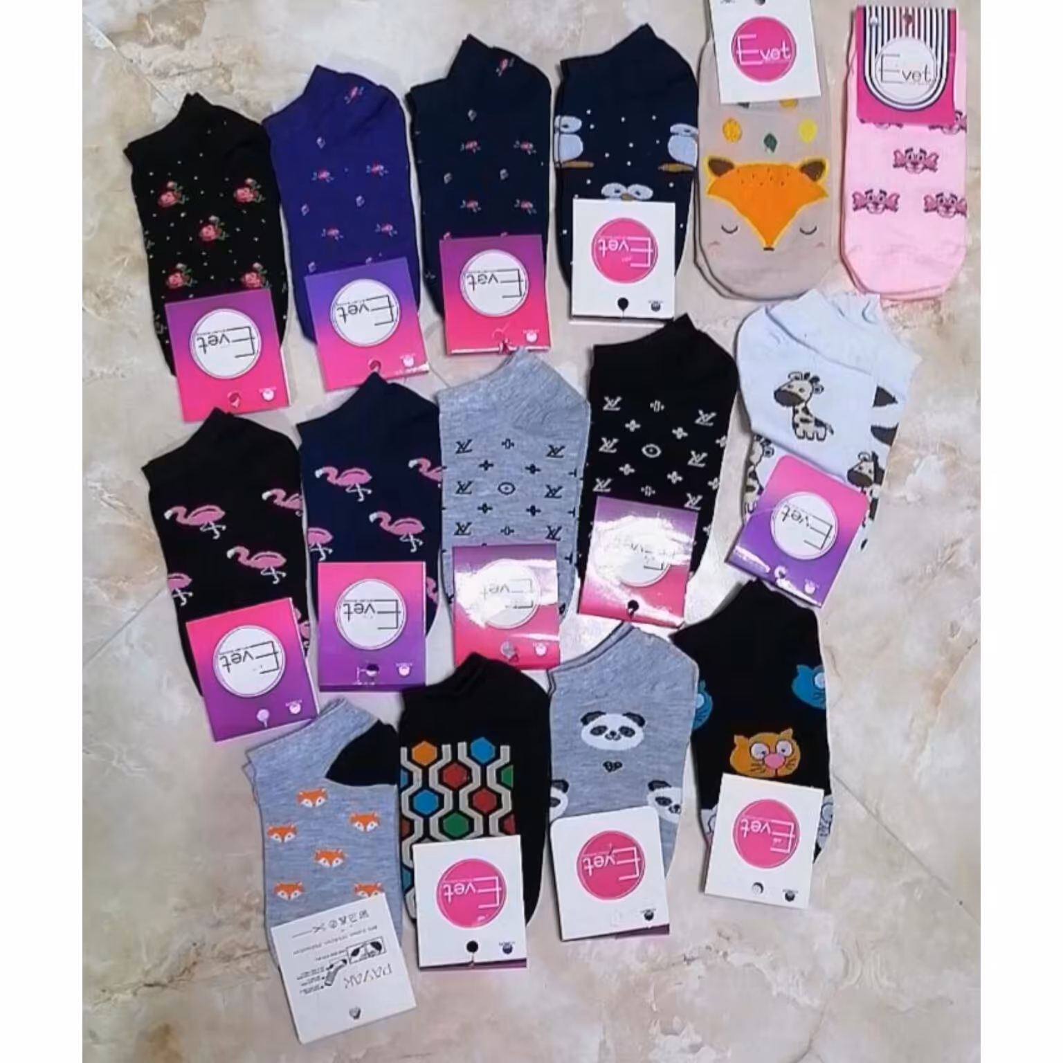 جوراب مچی اعلا کیفیت فوق العاده طرح و رنگ مختلف