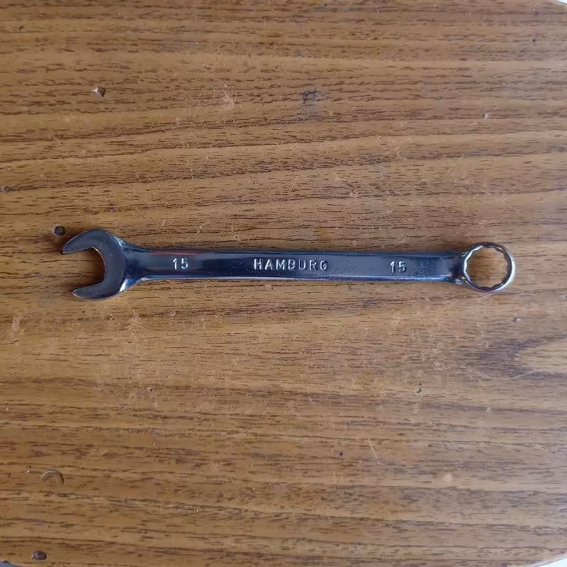 آچار یک سر رینگ 15 بالاترین کیفیت