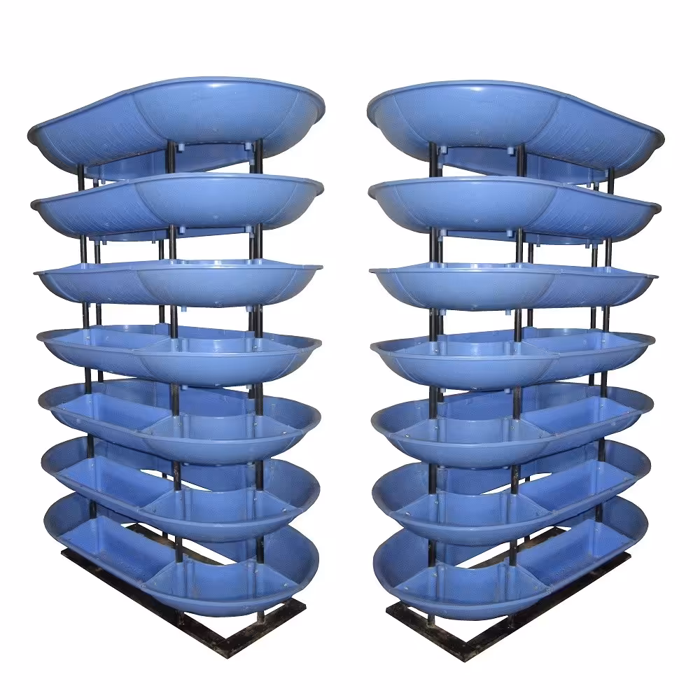 فلاورباکس شهری هیلدا گلدان طبقاتی بیضی شکل مدل B-7