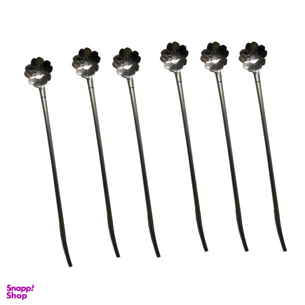 قاشق شربت خوری کد 0098 بسته 6 عددی