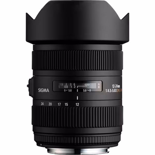 لنز واید سیگما Sigma 12-24mm f/4.5-5.6 DG II HSM برای نیکون