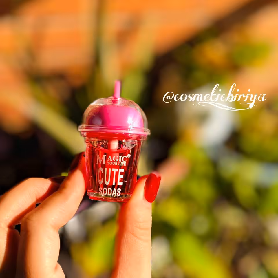 تینت لب طرح ابمیوه نی دار مجیک