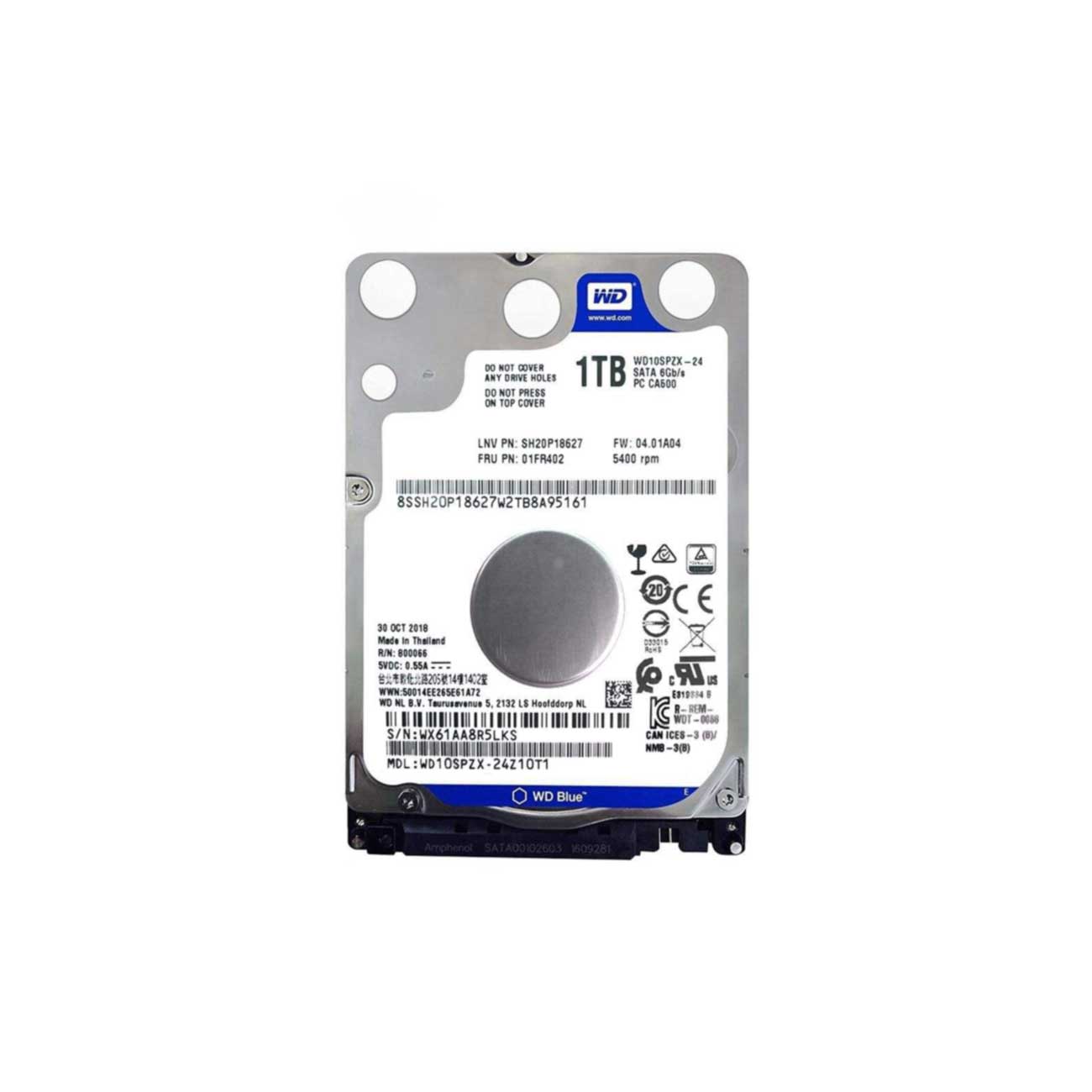 هارد لپ تاپ اینترنال وسترن دیجیتال Blue 1TB