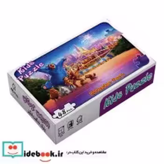 قیمت و خرید کتاب بسته پازل پارک شگفت انگیزها 48تکه،باجعبه | ایده بوک