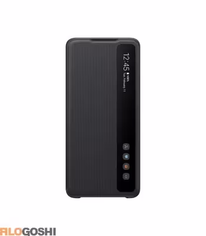 کیف کلاسوری سامسونگ مدل Clear View Standing مناسب برای گوشی موبایل سامسونگ Galaxy S20 Ultra