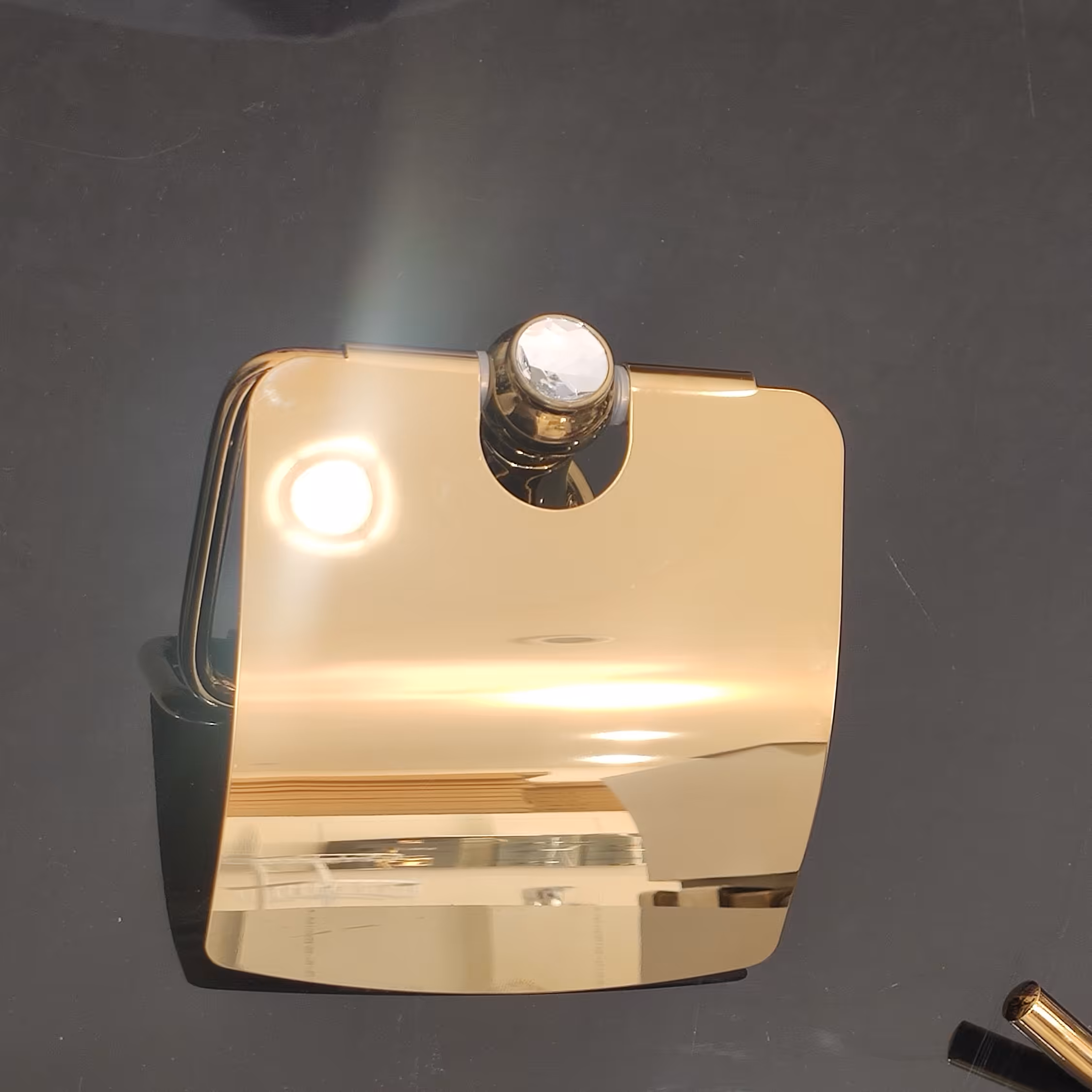 جا دستمال کاغذی استیل خارجی 