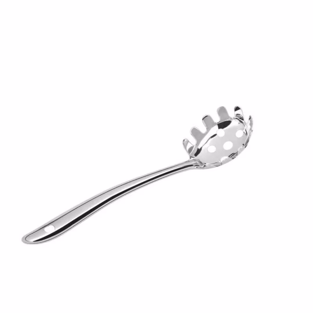 کفگیر ماکارانی استیل هندی