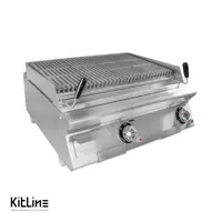 گریل ذغالی 80 سانتی Kitchentech مدل HGPL78G