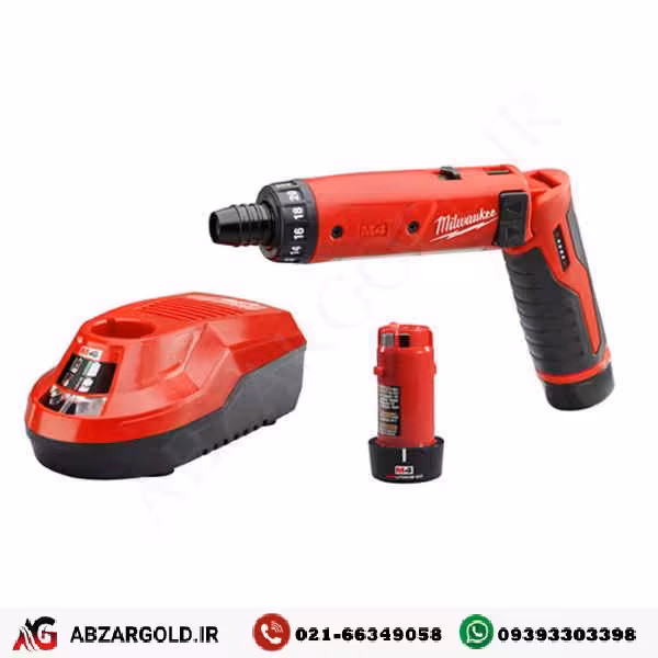 پیچ گوشتی شارژی میلواکی 4 ولت مدل M4D202C