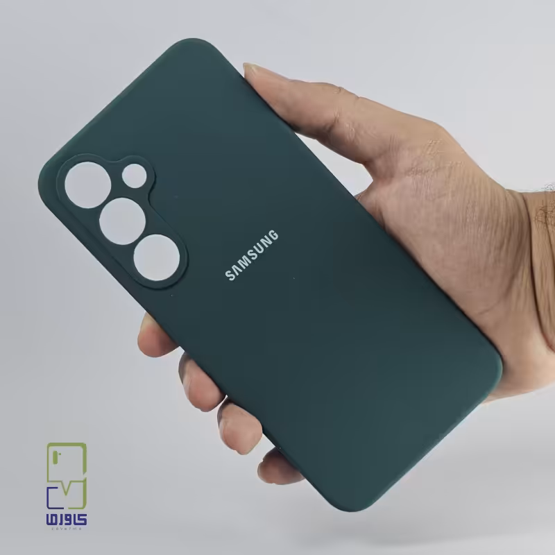قاب گوشی سامسونگ S24 FE سیلیکونی|یشمی samsung s24 fe