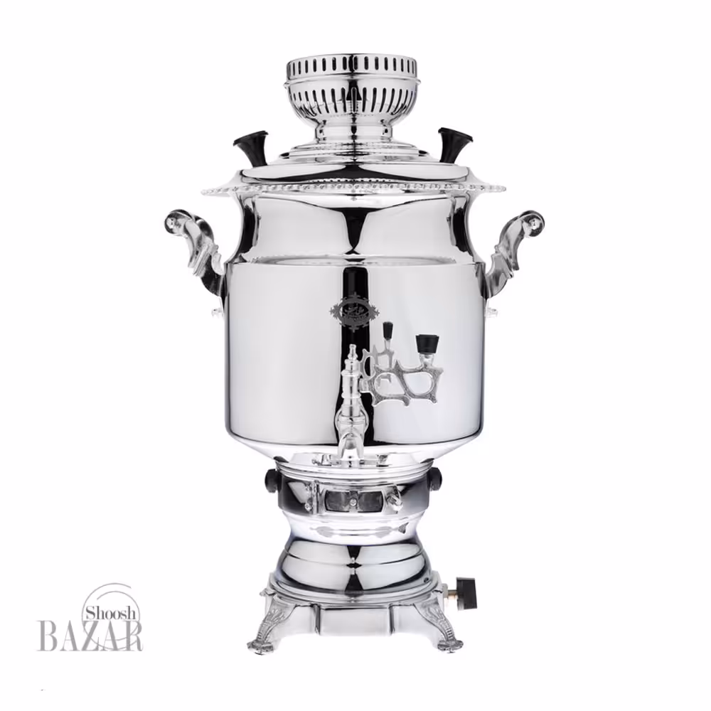 سماور گاز سوز 6 لیتری عالی نسب مدل آبتین سیمین