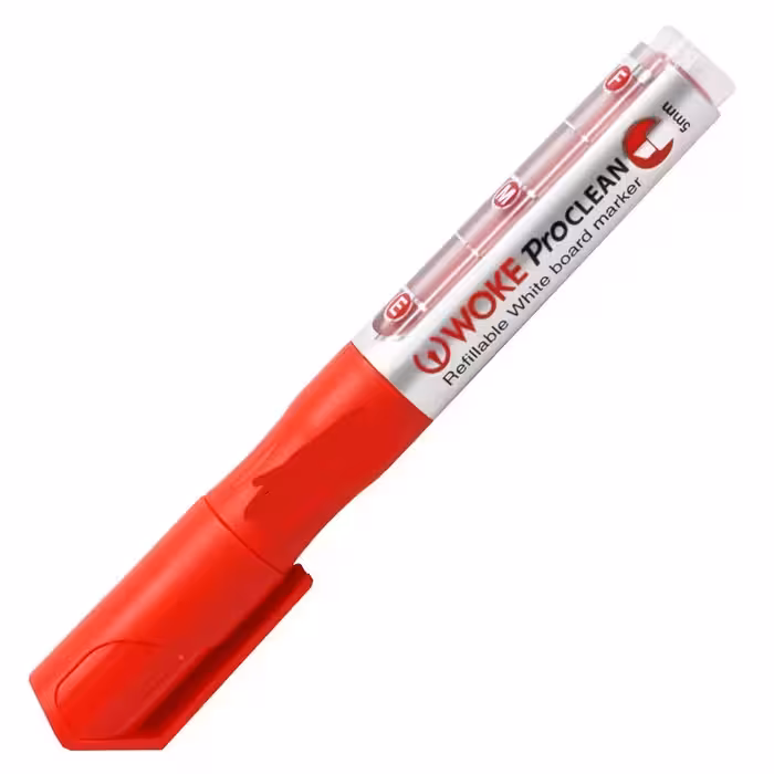 ماژیک وایتبرد شارژی ووک قرمز سرتخت