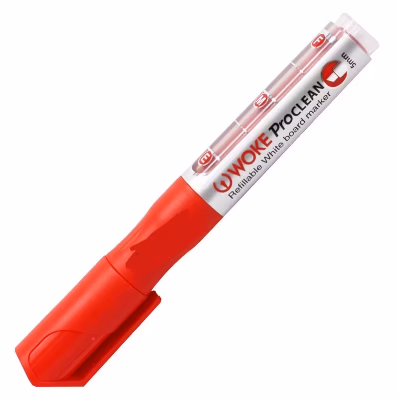 ماژیک وایتبرد شارژی ووک قرمز سرتخت