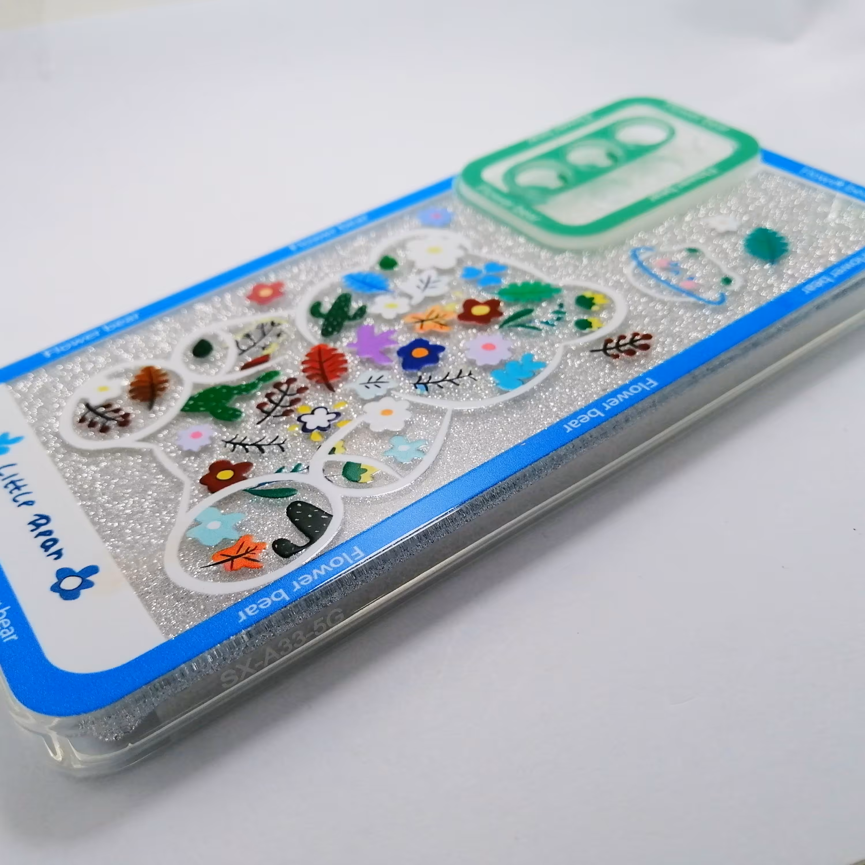 کاور گوشی مدل اکلیلی شفاف مناسب برای گوشی سامسونگ A33