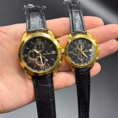 ست ساعت رومانسون بندچرمی