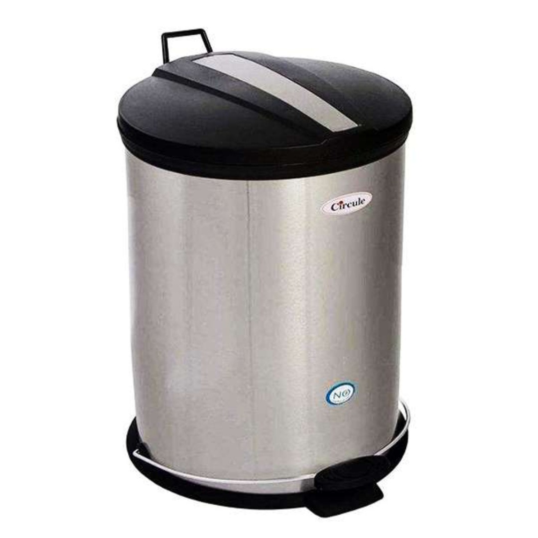 سطل 20 لیتری استیل درب پلیمری